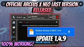 [NEW] ARCEUS X NEO EXECUTOR NEW LAST VERSION 1.4.9 RELEASED | NO LAG | EXECUTOR MOBILE/PC ROBLOX