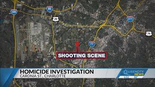 Homicide investigation underway in west Charlotte