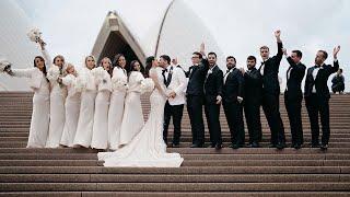 A luxe wedding at the iconic Sydney Opera House | Sony FX3 A7IV