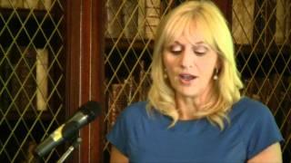 Miriam O'Callaghan launching Amnesty 'Healthcare Guaranteed campaign