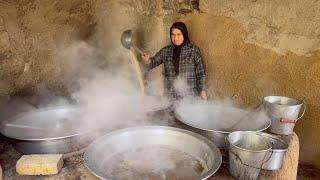 Historical and rural travel , Ancient food روستای هزاوه اراک