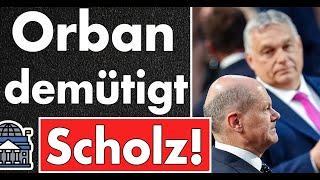 Scholz wird gedemütigt in Ungarn von den EU-Chefs & eine neue Umfrage zum Kanzlerkandidat der SPD!