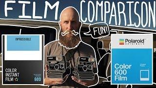 Polaroid Originals Vs. Impossible Project 600 Film Comparison