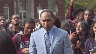 First Take comes to Clark Atlanta as Panthers prepare to take on Morehouse