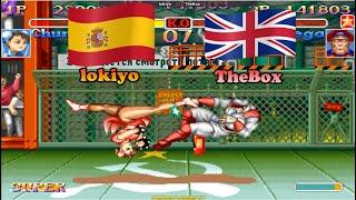 超级街霸2X  lokiyo (Spain) vs TheBox (UK) Super Street Fighter 2 Turbo