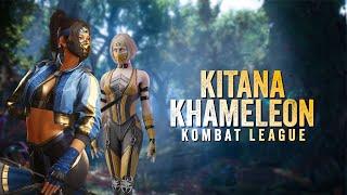 CYRAX ANNOYS ME!!! MK1 Kitana and Khameleon online matches