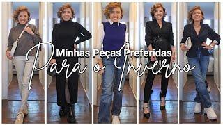 PEÇAS FAVORITAS DE INVERNO | MODA E ESTILO MULHERES 50+ | Verinha Bernardino