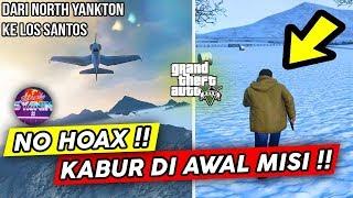 MEMBONGKAR MISTERI Pergi Ke SAN ANDREAS di Awal Misi Prologue NORTH YANKTON GTA 5 Rahasia Easter Egg