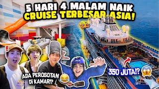 5 HARI NAIK CRUISE TERBESAR ASIA, NGINEP DI KAMAR 350 JUTA!? WASEDABOYS LAST SURPRISE & TRIP