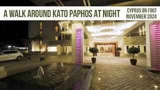 Kato Paphos At Night