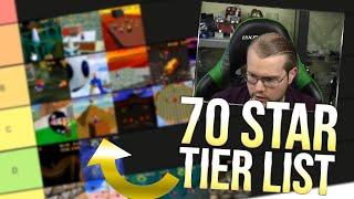 Super Mario 64 - 70 star TIER LIST