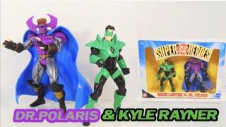 Hasbro DC Super Heroes Green Lantern vs Dr. Polaris Action Figure 2- Pack Full Review