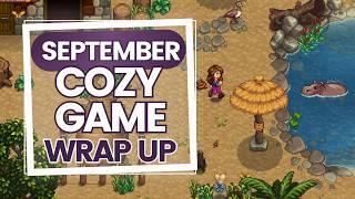 Super Zoo Story Kickstarter & MORE | September COZY and FARMING Games Wrap Up