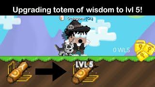 UPGRADING ANCESTRAL WISDOM TO LVL 5 | Growtopia