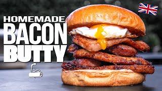 THE LEGENDARY BACON SANDWICH FROM THE UK AND WHY IT'S SO SPECIAL... | SAM THE COOKING GUY