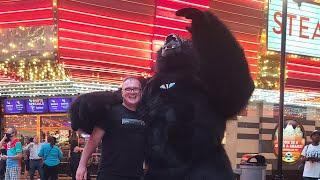 Should you walk from Las Vegas Strip to Fremont Street? Check this out! #subscribe #shorts #viral