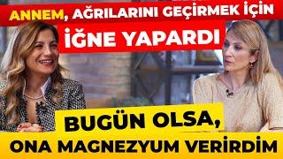 Annem, ağrılarını geçirmek için iğne yapardı! Bugün olsa, ona #magnezyum  verirdim! #kolajen #sağlık