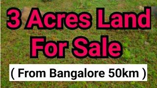 3 Acres of farmland for sale near Bangalore #landforsaleinbangalore #landforsalenearbangalore