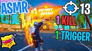 ASMR Gaming  Fortnite 1 Kill 1 Trigger Special Slumber Skin  Controller Sounds + Whispering 