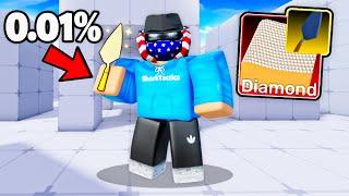 Unlocking Diamond Wrap On The WORST WEAPON in Roblox Rivals...