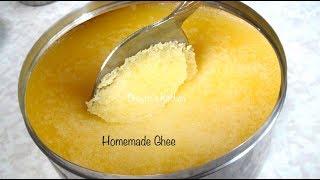 How to make Ghee (Clarified Butter) Video Recipe by Bhavna