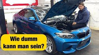 BMW M2 ohne Motor gekauft...