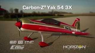 Carbon-Z® Yak 54 3X PNP & BNF Basic with AS3X® Technology by E-flite