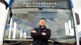 Jetzt Busfahrerin / Busfahrer werden bei das Stadtwerk.Mobilität