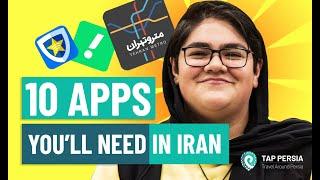 10 Apps you'll NEED in IRAN