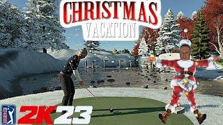 Christmas Vacation Golf Course Challenge | PGA TOUR 2K23 Legendary Difficulty