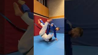 ️I demonstrated the principle of footwork in throws without using the hands#judo #judotechniques