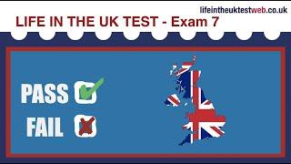  Life in the UK Exams 2024 - British Citizenship tests  EXAM 7