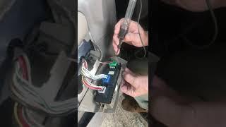 FIXING Power WINDOW: WONT GO UP AND down! Test Light finds bad ground