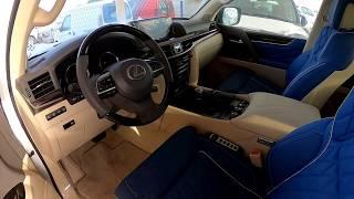 MaritimBlau Lexus LX 570 MBS Interior Custom Made @ Mercury Global Dubai