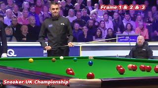 Snooker UK Championship Ronnie O’Sullivan VS Anthony McGill ( Frame 1 & 2 & 3 )