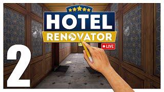 WIR RENOVIEREN LIVE! - HOTEL RENOVATOR - PC LET'S PLAY #02 - DEUTSCH