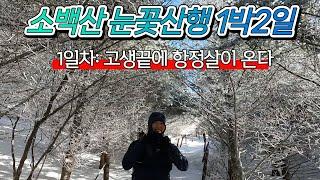 2024/12/28 고생끝의 낙! 소백산 눈꽃산행! 천동에서 연화봉까지 1일차