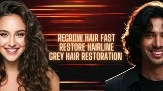 Scalp & Hairline Restoration: Regrow Hair,Restore Hairline,Grey Hair Restoration  V2 (Morphic field)