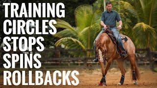 BASIC Training of the Reining Maneuvers & My FUNDAMENTALS