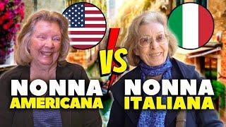 AMERICAN GRANDMA vs. ITALIAN GRANDMA: Life tips and hot questions [with subtitles]