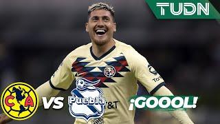 ¡Gol del Ame! Reaparece Nico Castillo | América 1 - 0 Puebla | Liga Mx - AP 19 - J15 | TUDN