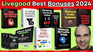 Livegood Best Bonuses 2024 How to Join the Best Sponsor, Network Marketing Team Training Bonus