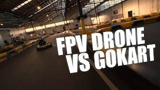 FPV DRONE - Go-kart Race Daytona Speedway Wellington ASMR