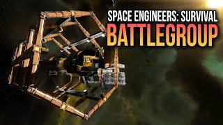 Space Engineers: Battlegroup Survival - Homeworld Weapons Online! (Mods!)