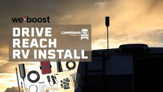 Campervan HQ weBoost Drive Reach RV Installation