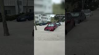 Hurricane Helene leaves Florida cars stranded in sand, major damages to homes