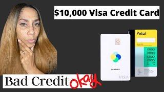 $10,000 Visa Credit Card With No Hard Pull Pre-Approval! Bad Credit OK!