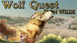 An IRON Pack Steps Into HELLROARING Mountains!!  Wolf Quest: IRON WILDS • #1