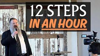 Rabbi sums up RECOVERY from ADDICTION in 1 hour | #recovery #higherpower #twelvesteps