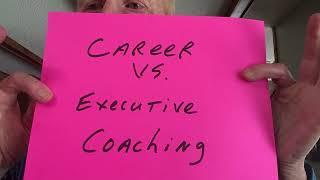 Tips Tuesday: Career Coaching vs. Executive Coaching.  What makes them different.